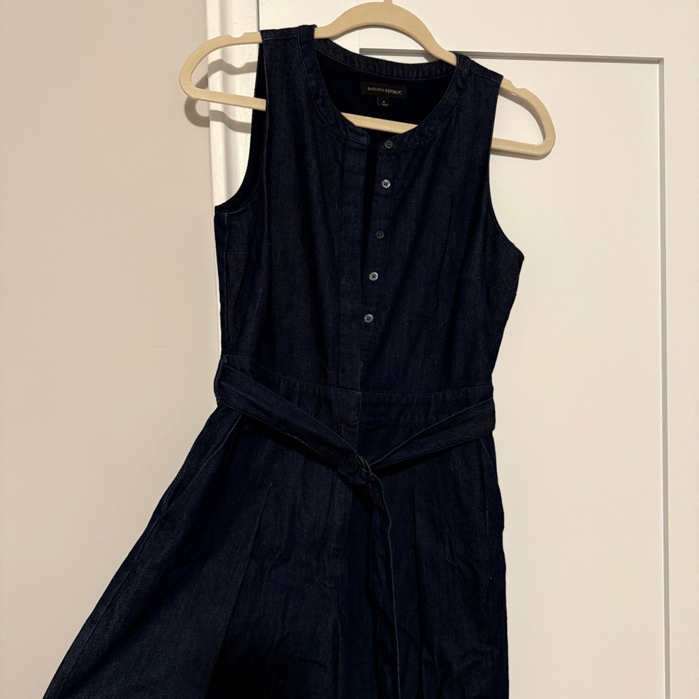 Banana Republic Denim Jumpsuit